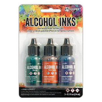 Alcohol Ink Set - Rustic Lodge
