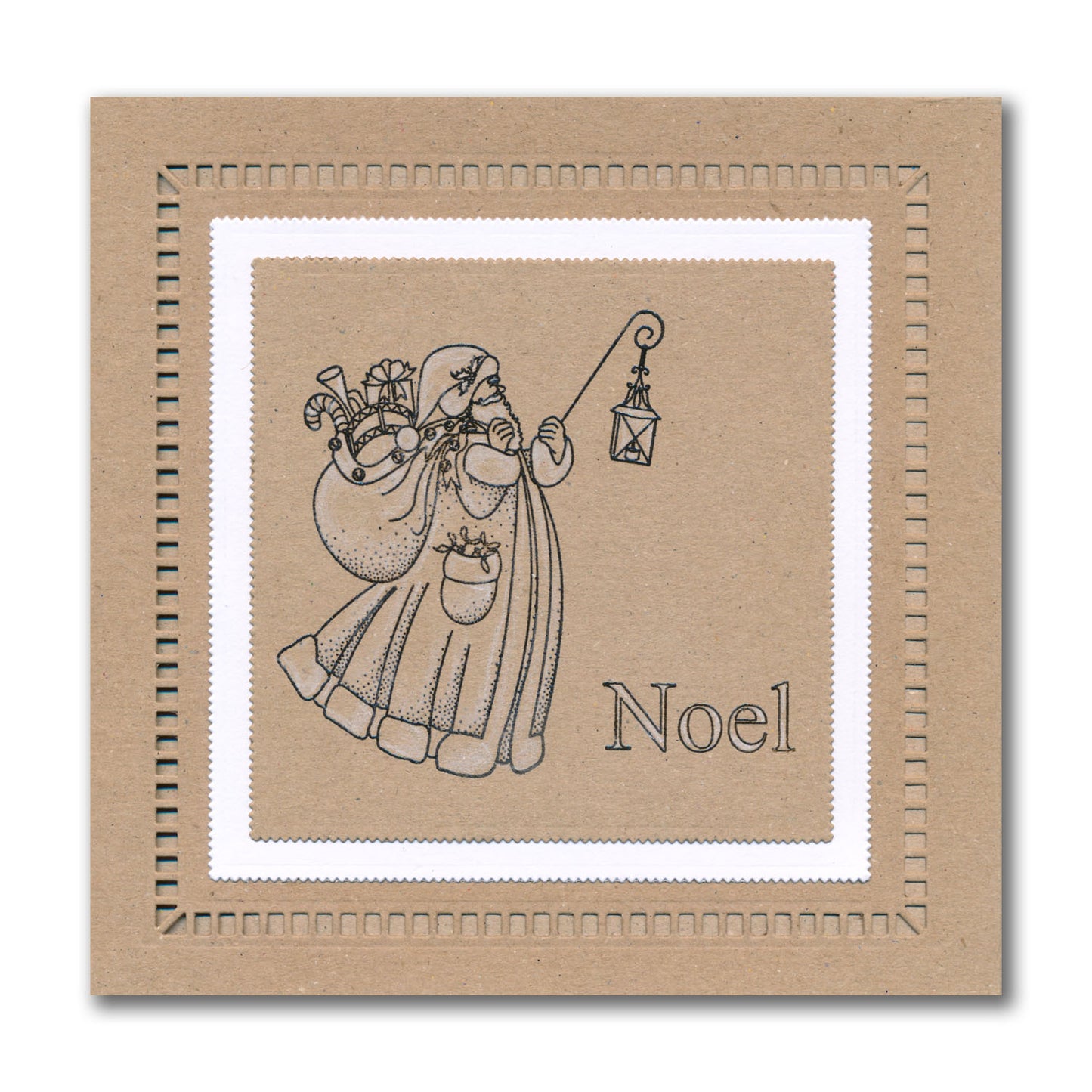 Linda's Father Christmas - Christmas Compendium A6 Stamp Set