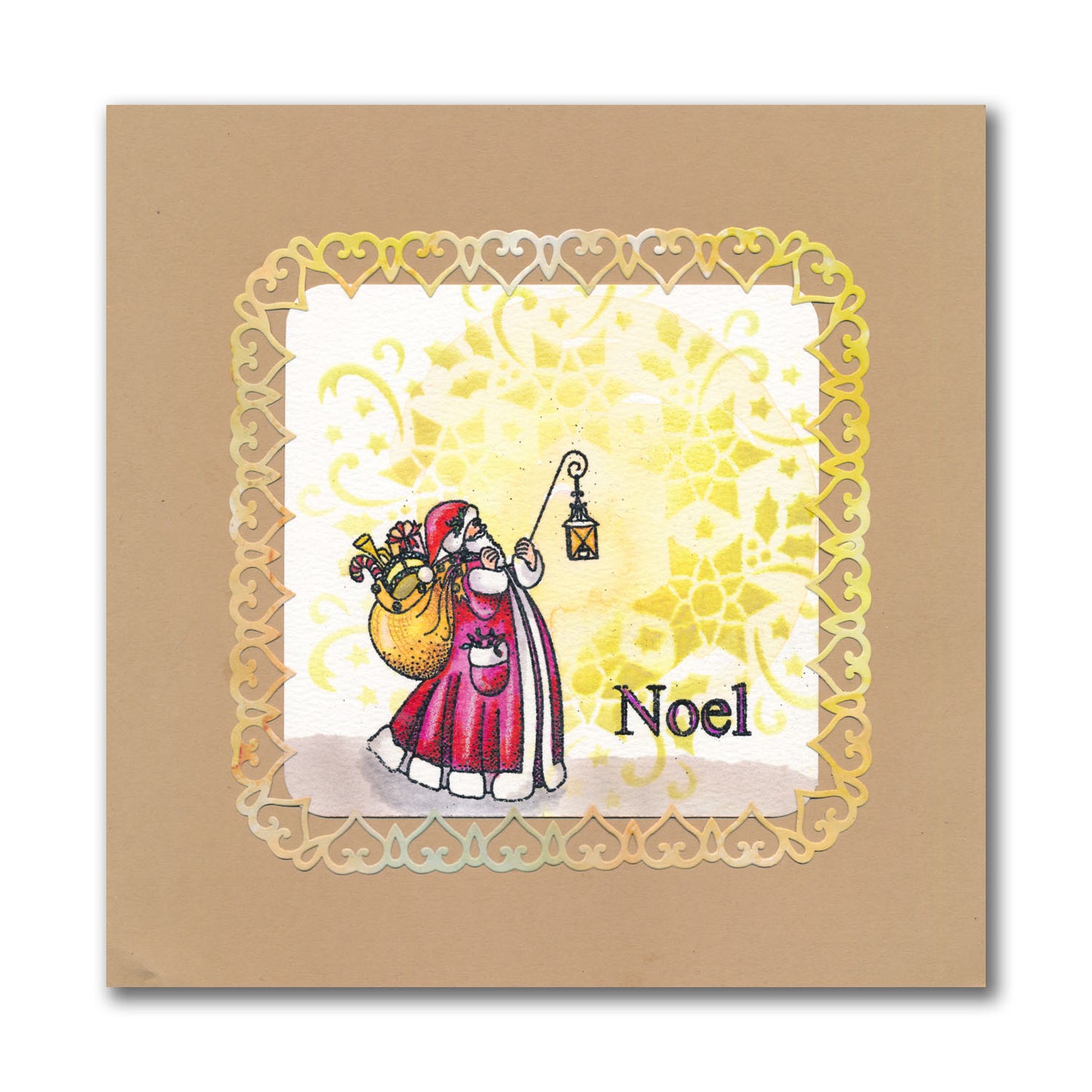 Linda's Father Christmas - Christmas Compendium A6 Stamp Set