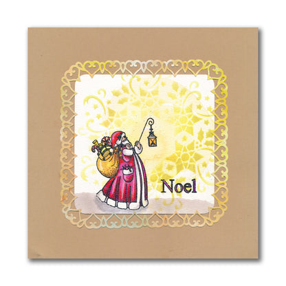 Linda's Father Christmas - Christmas Compendium A6 Stamp Set