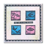 Barbara's Linocut Sampler A4 Stamp Set