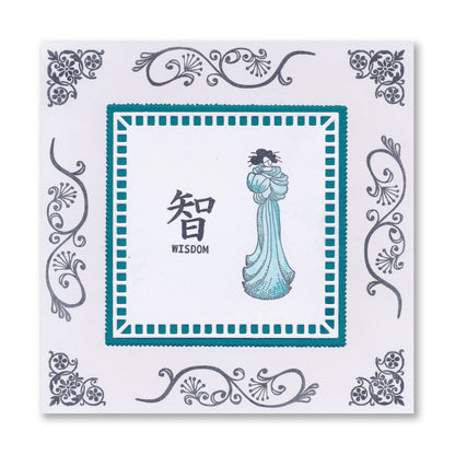 Geisha & Waterhouse A5 Stamp & Mask Set