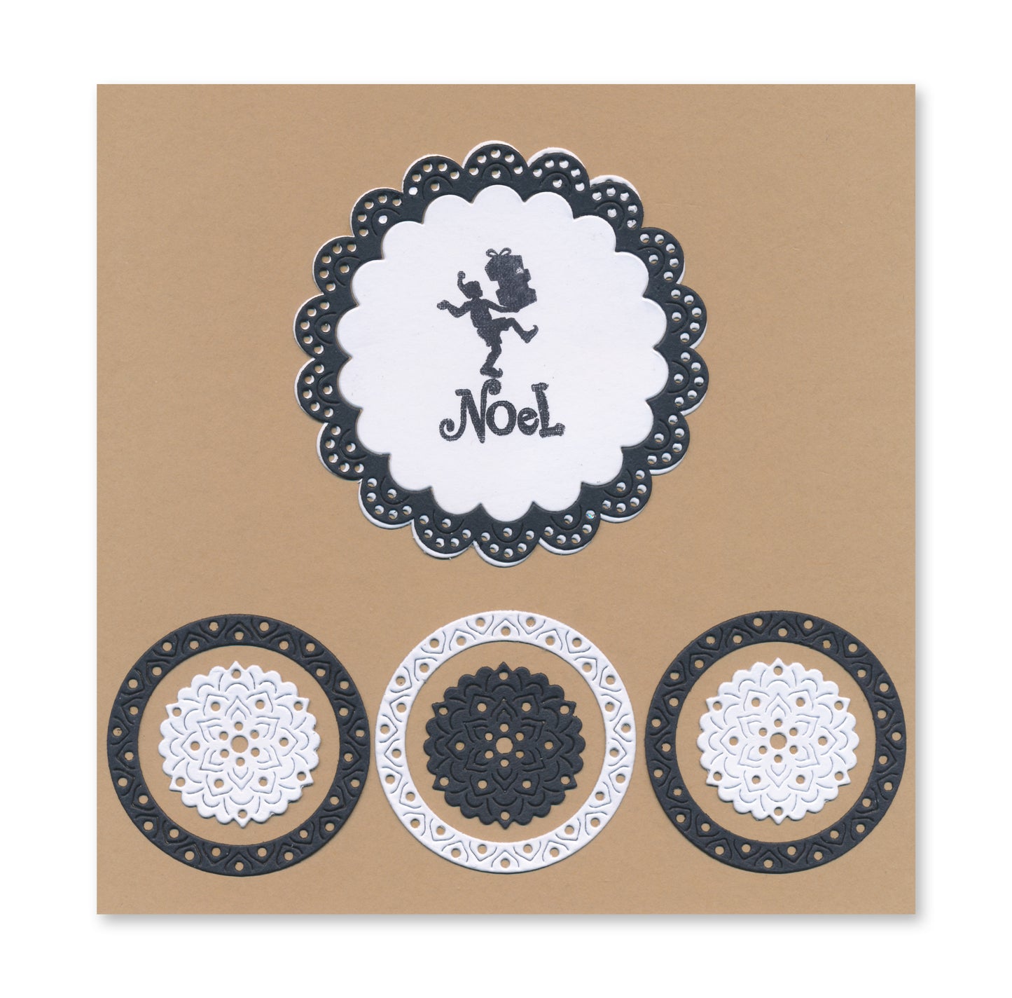 Christmas Mandalas Clarity Fresh Cut Die Collection