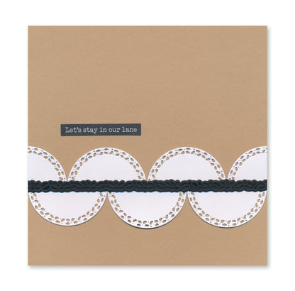 Nested Circle Foliage Doodle Frame-its Frames & Panels Die Set