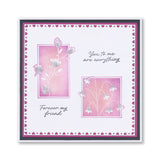 Just Flowers Silhouette Framers A5 Stamp Set