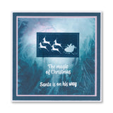 Just Christmas Silhouette Framers A5 Stamp Set