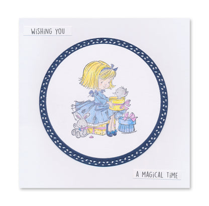 Nested Circle Doodle Frame-its Frames & Panels Die Collection