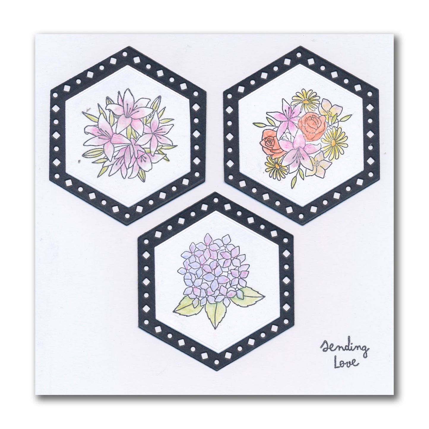 Abstract Layout 5 Aperture Die