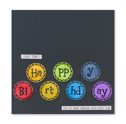 Nested Circle Doodle Frame-its Frames & Panels Die Collection