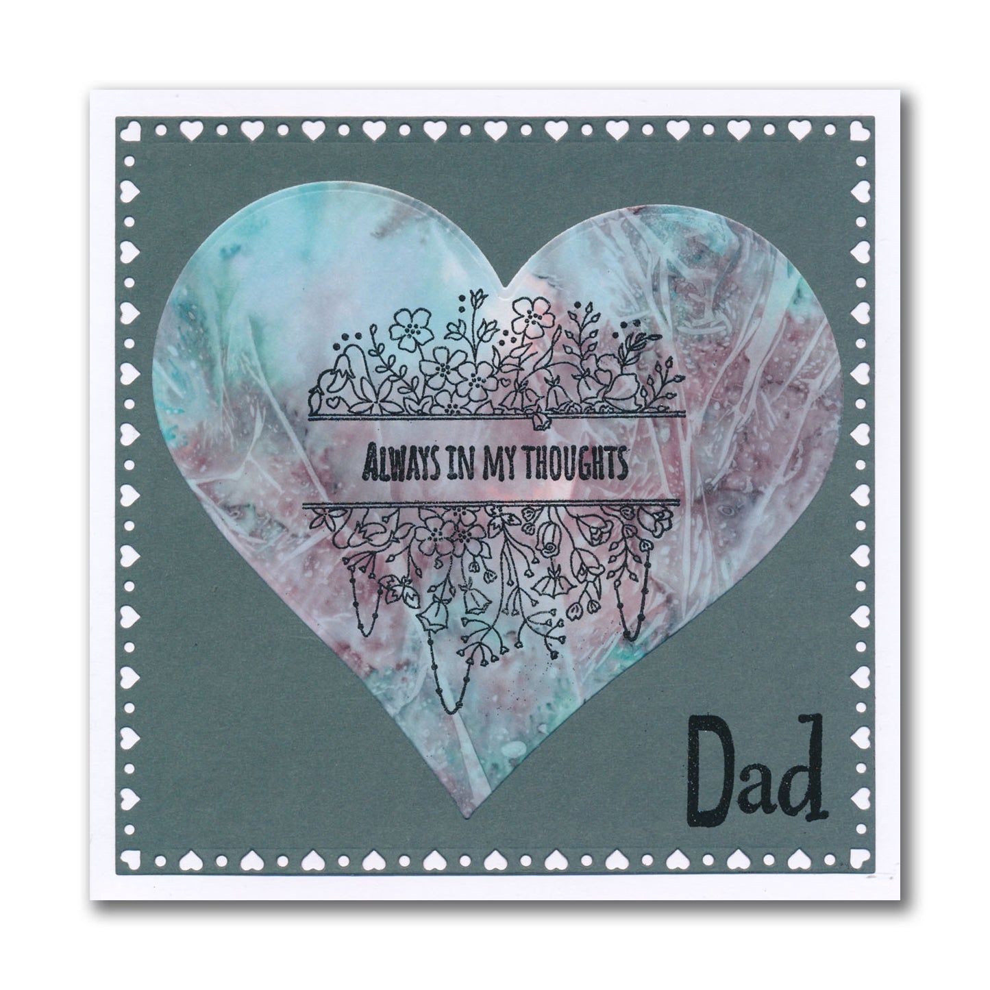 Jazz's Floral Panels & Petite Sentiments A5 Square & A7 Stamp Collection