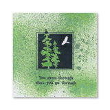 Just Woodland & Birds Silhouette Framers A5 Stamp Set