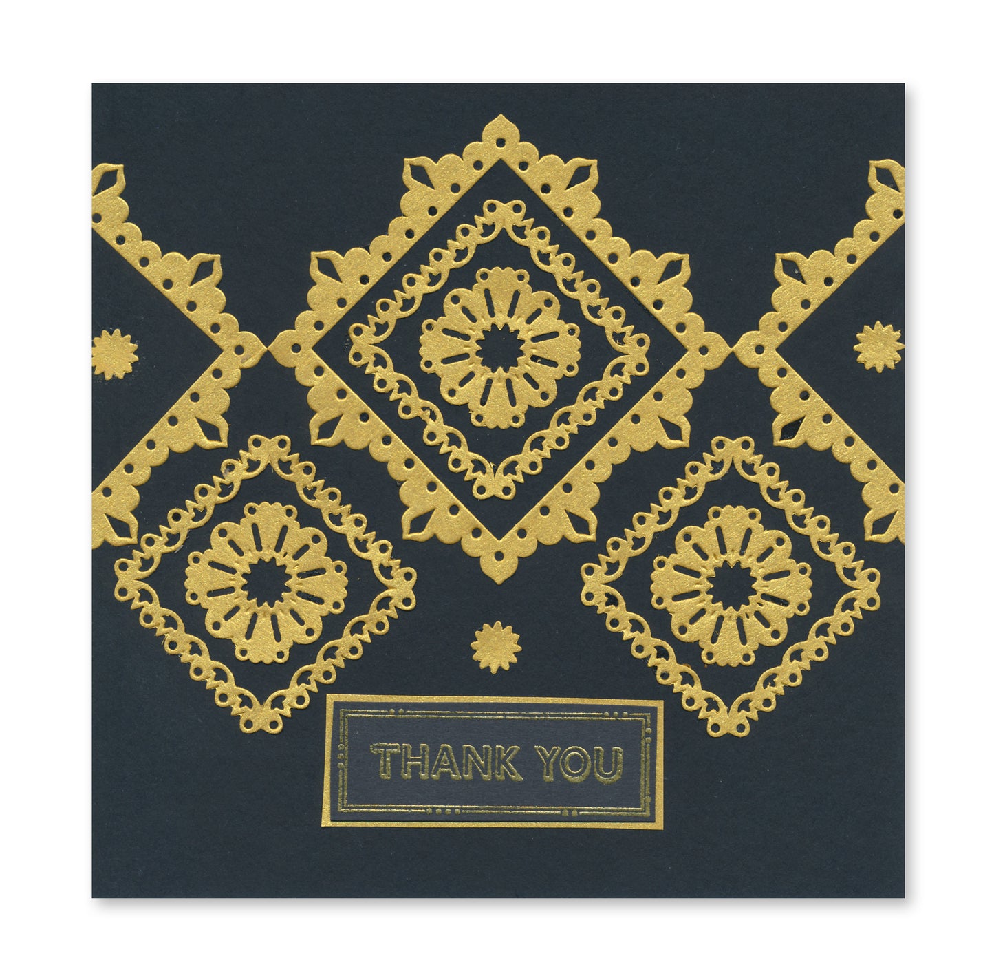 Mini Mandala Squares Clarity Fresh Cut Die Collection