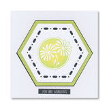 Just Flowers Silhouette Framers A5 Stamp Set