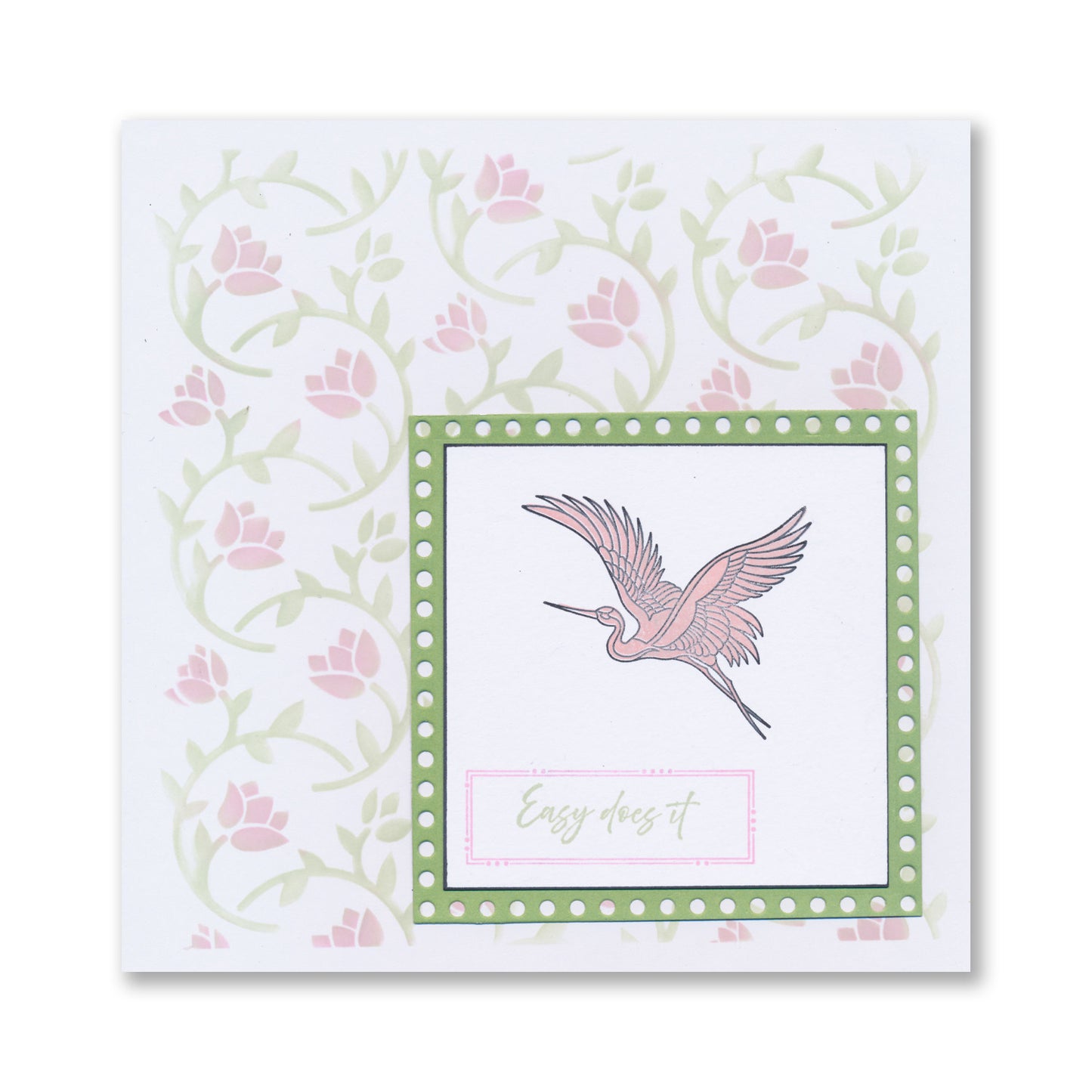 Japanese Cranes - Outlines A5 Stamp & Mask Set