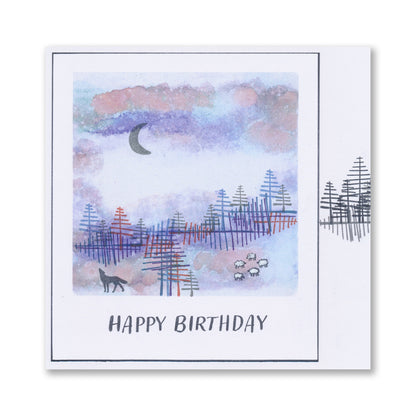 Folk Art Sentiments A6 Stamp Set