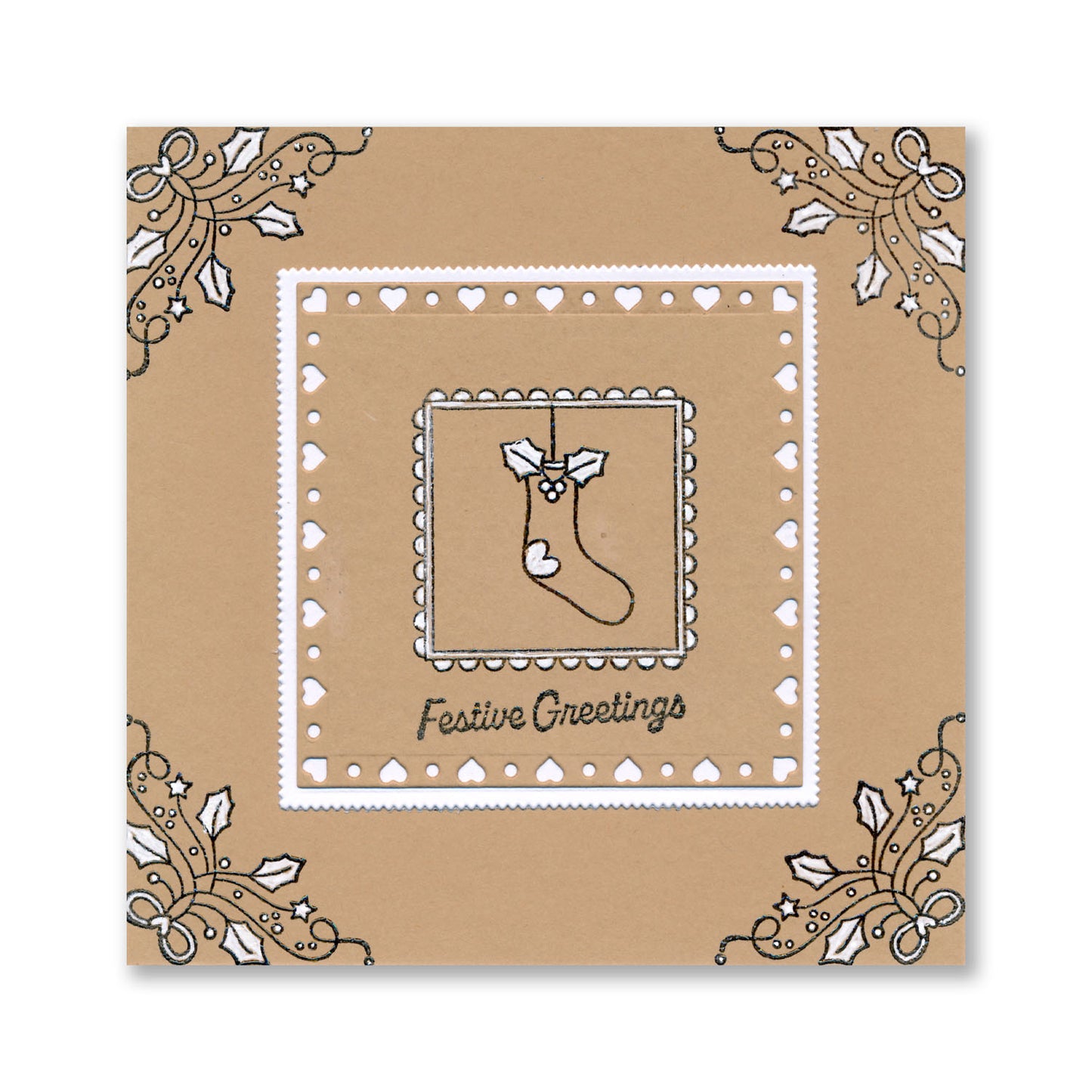 Tina's Christmas Stockings Elements A6 Stamp Set