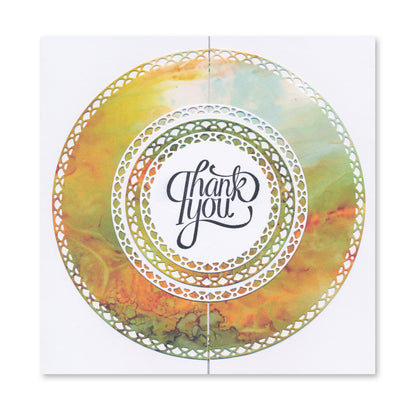 Nested Circle Doodle Frame-its Frames & Panels Die Collection