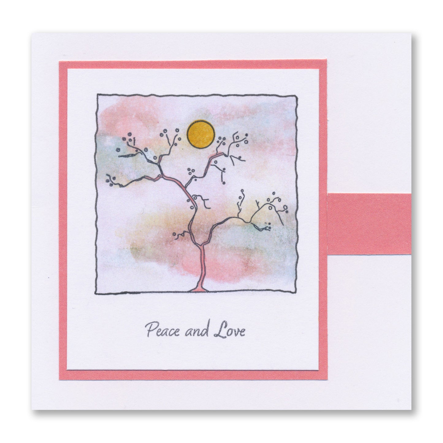 Mini Japanese Scene Builder - Trees A6 Stamp Set