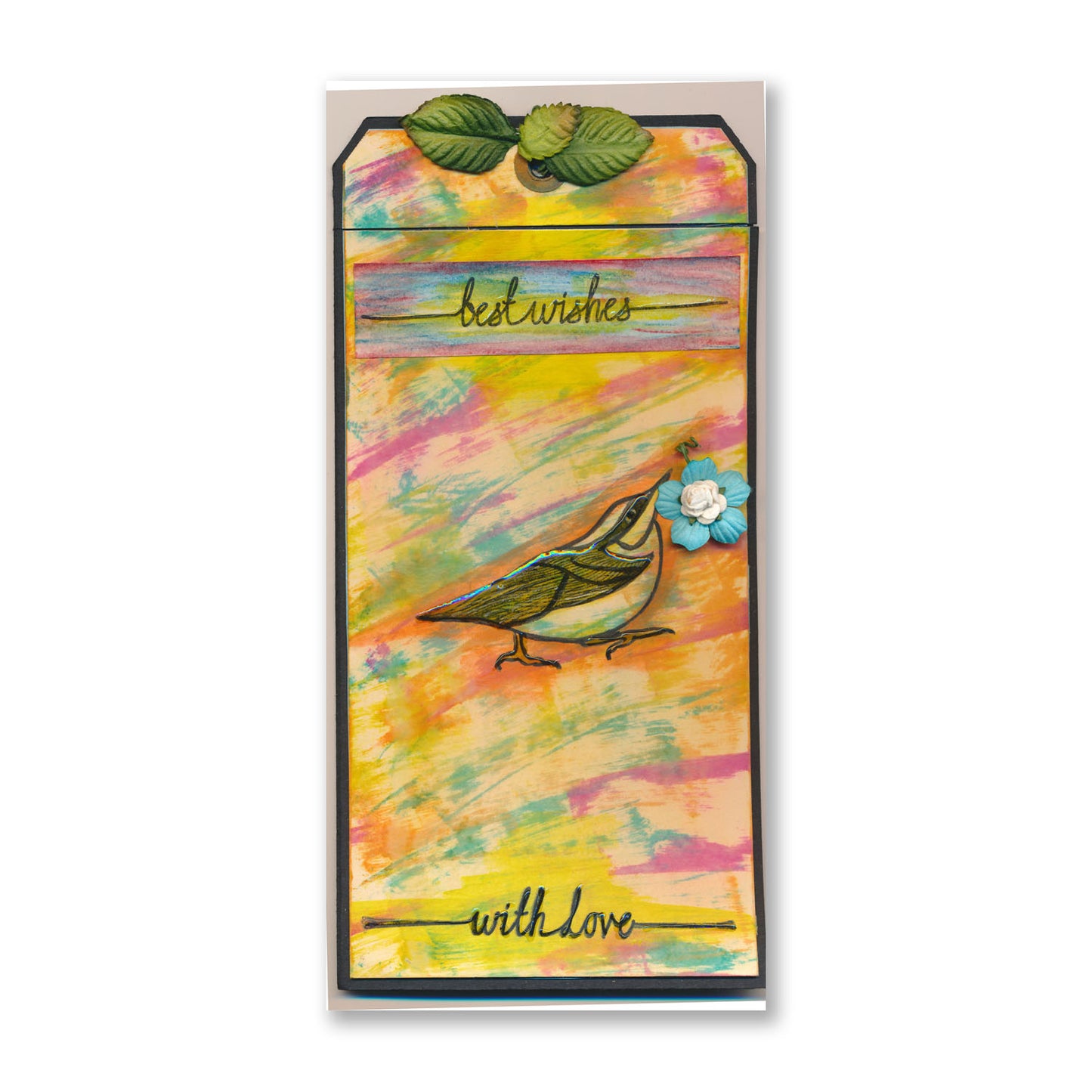 Nuthatches A6 Square Stamp & Mask Set