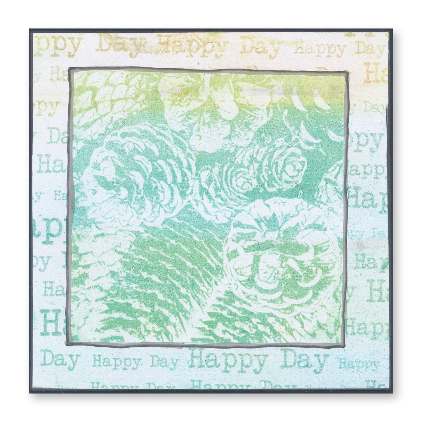 BOW-WOB 5" x 5" Collage Papers - Festive Leafy - Mini Set 1