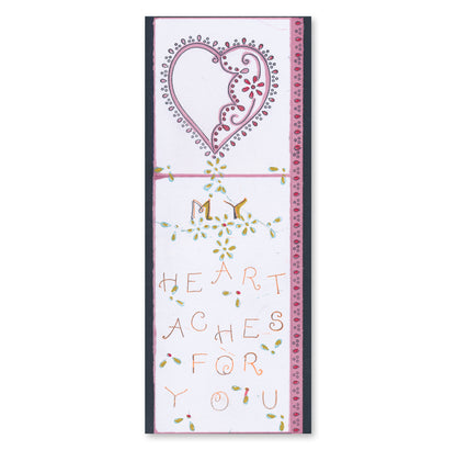 Barbara's Loving Heart A5 Stamp & Mask Set