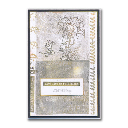 Linda's Bijou Children Through the Seasons - Spring A5 Stamp Set