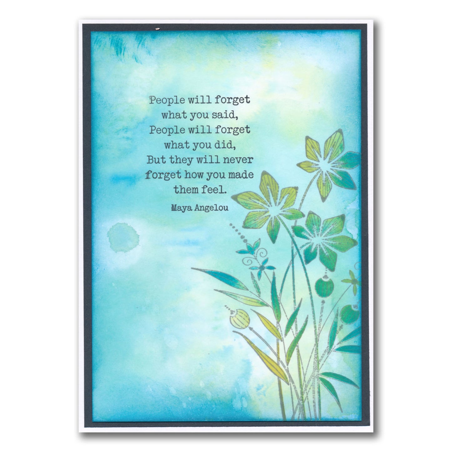 Barbara's Star Flower Spray A5 Stamp Set