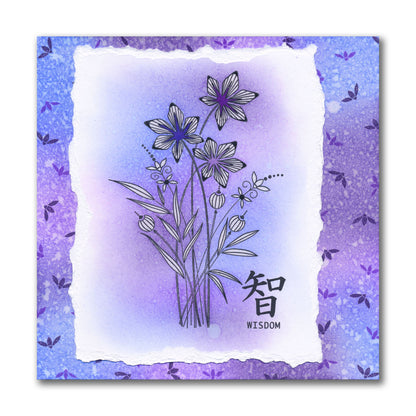 Floral Sprays A6 Stamp Collection