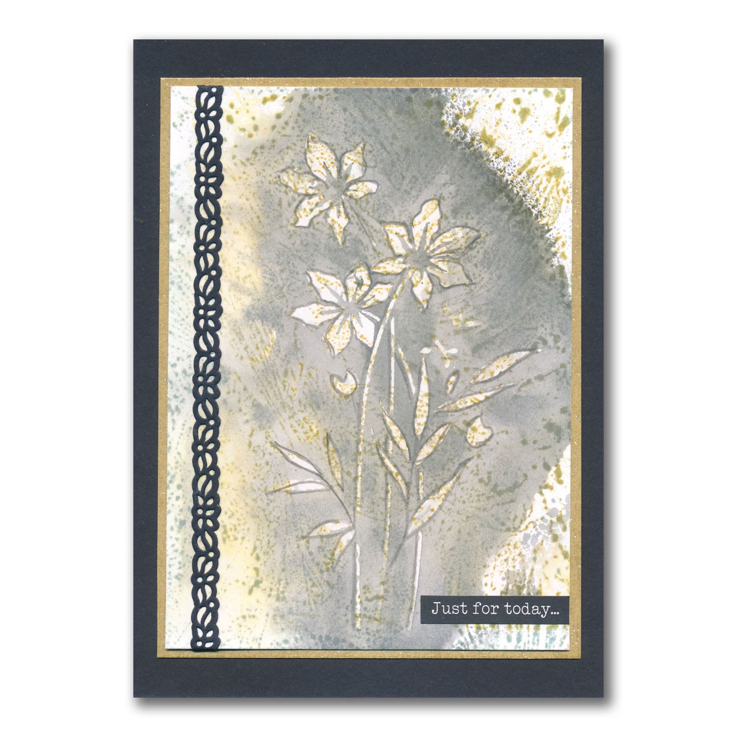 Barbara's Star Flower Spray A5 Stamp Set