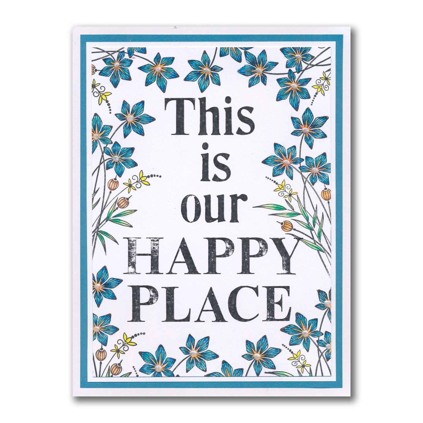 Barbara's Star Flower Spray A5 & A6 Stamp & Stencil Collection