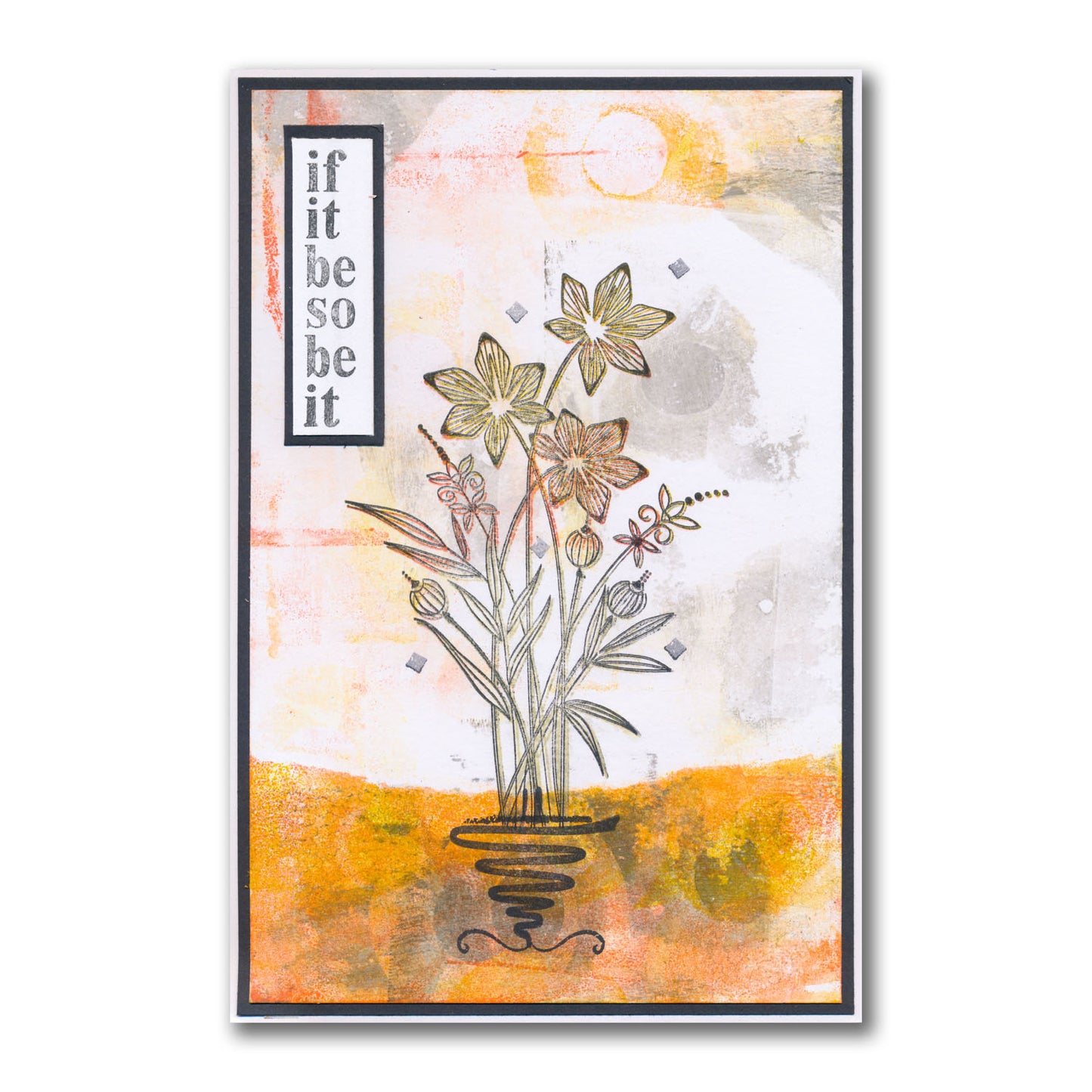 Barbara's Star Flower Spray A5 & A6 Stamp & Stencil Collection