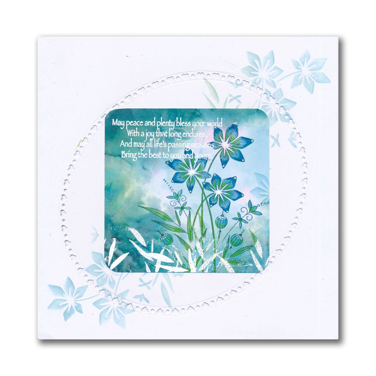 Barbara's Star Flower Spray A5 & A6 Stamp & Stencil Collection