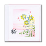 Barbara's Star Flower Spray A5 Stamp Set