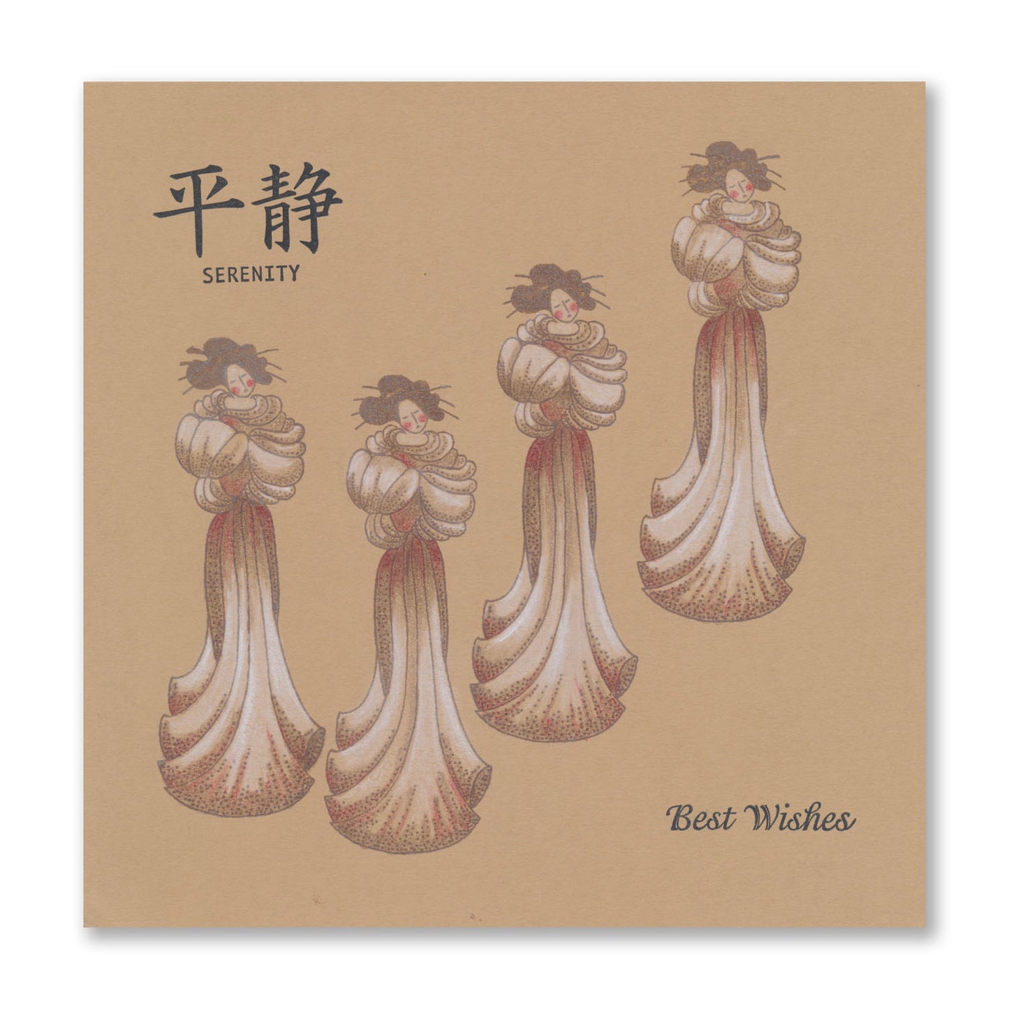 Geisha & Waterhouse A5 Stamp & Mask Set