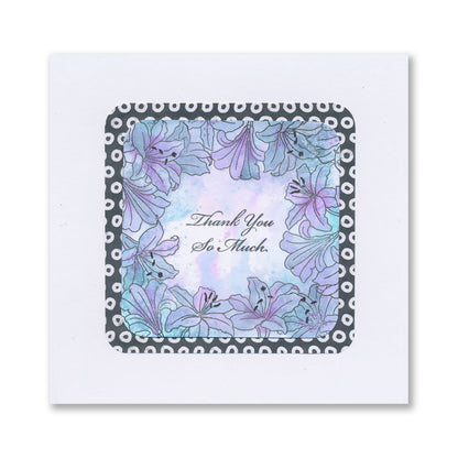 Linda's Floral - Set 2 A6 Stamp & Mask Collection