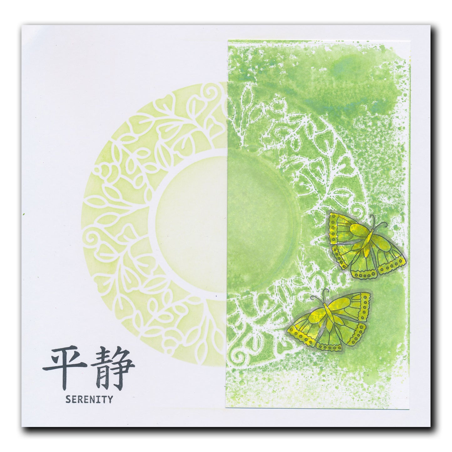 Barbara's SHAC Circular Decorative Frames - Roses, Snowdrops & Leaves 7" x 7" Stencil Trio