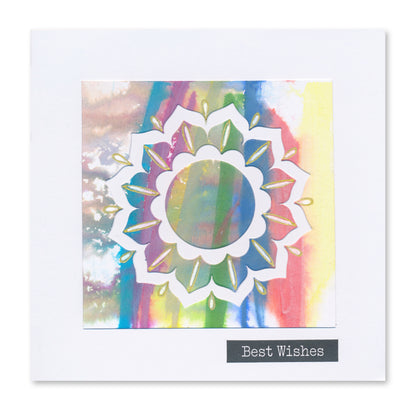 Mini Mandala Rings Clarity Fresh Cut Die Collection