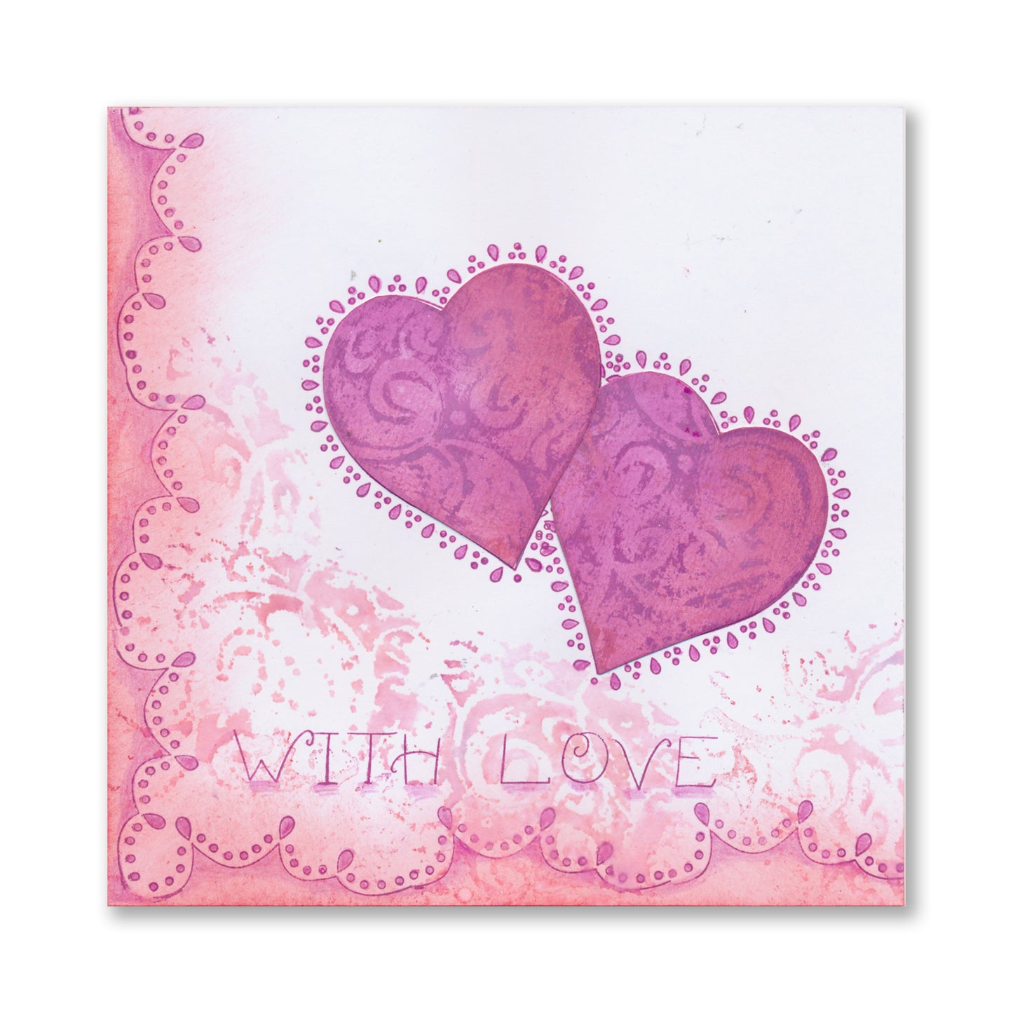 Barbara's Loving Heart A5 Stamp & Mask Set