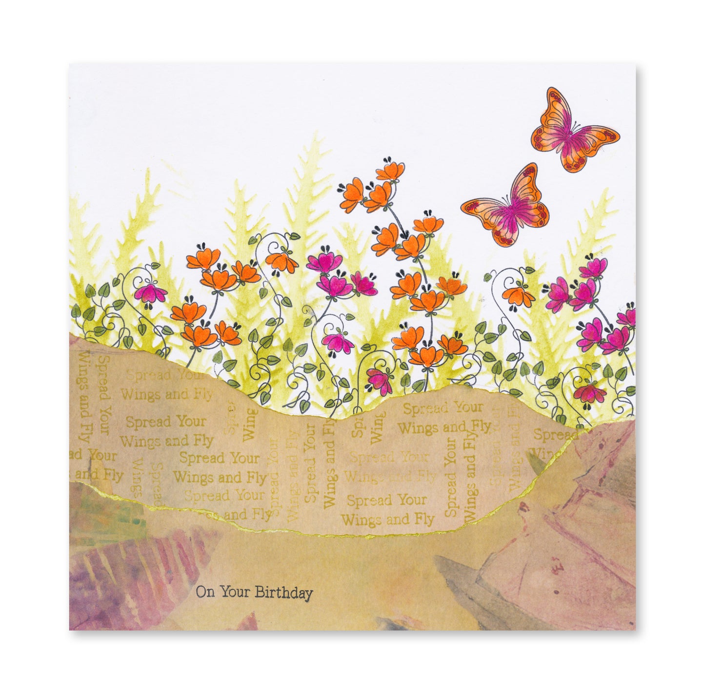 Just Butterflies & Bees A5 Stamp Set