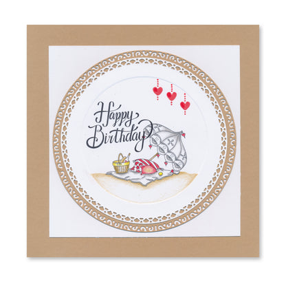 Nested Circle Doodle Frame-its Frames & Panels Die Collection