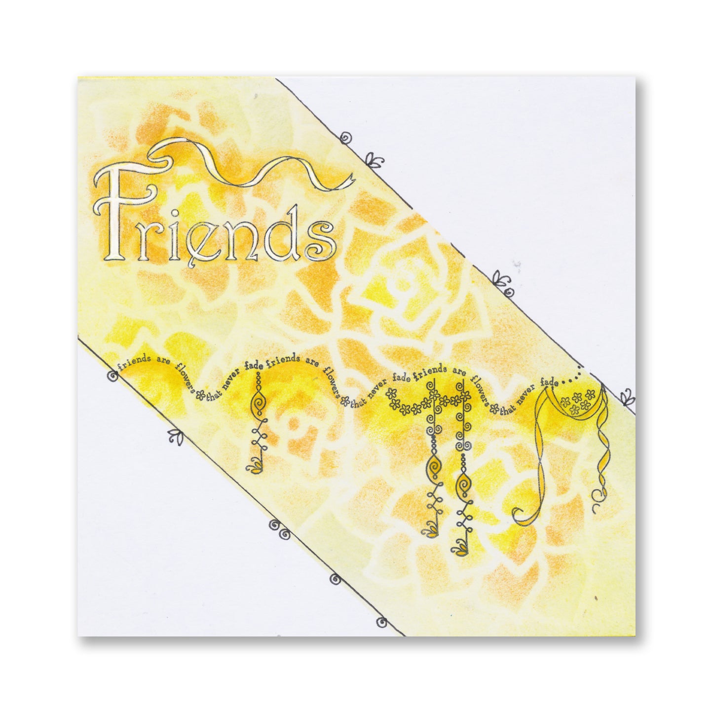 Linda's Bijou Friends Dangles A6 Stamp Set