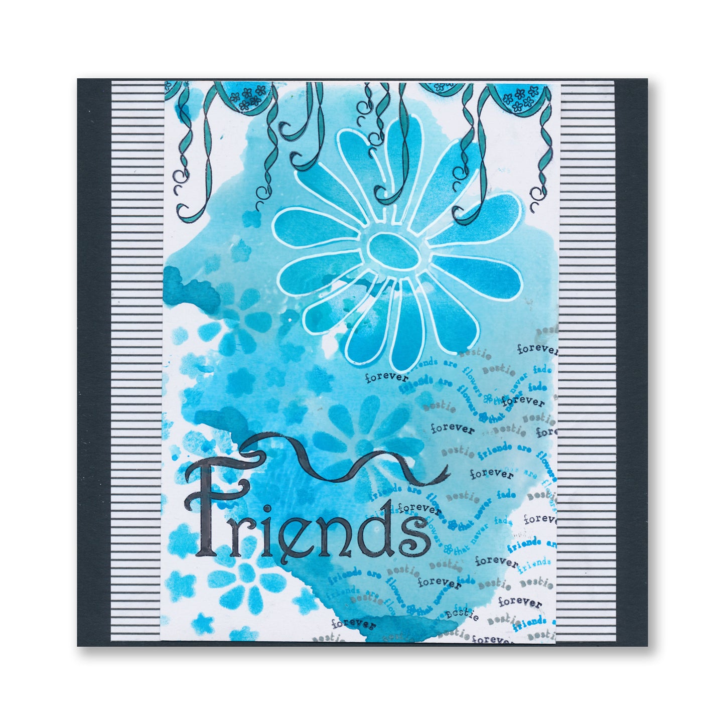 Linda's Bijou Friends Dangles A6 Stamp Set