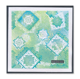 Mini Mandala Squares Clarity Fresh Cut Die Collection