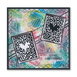 Ani's Folk Art - Sampler - Two Way Overlay A4 Stamp & Embedder Set