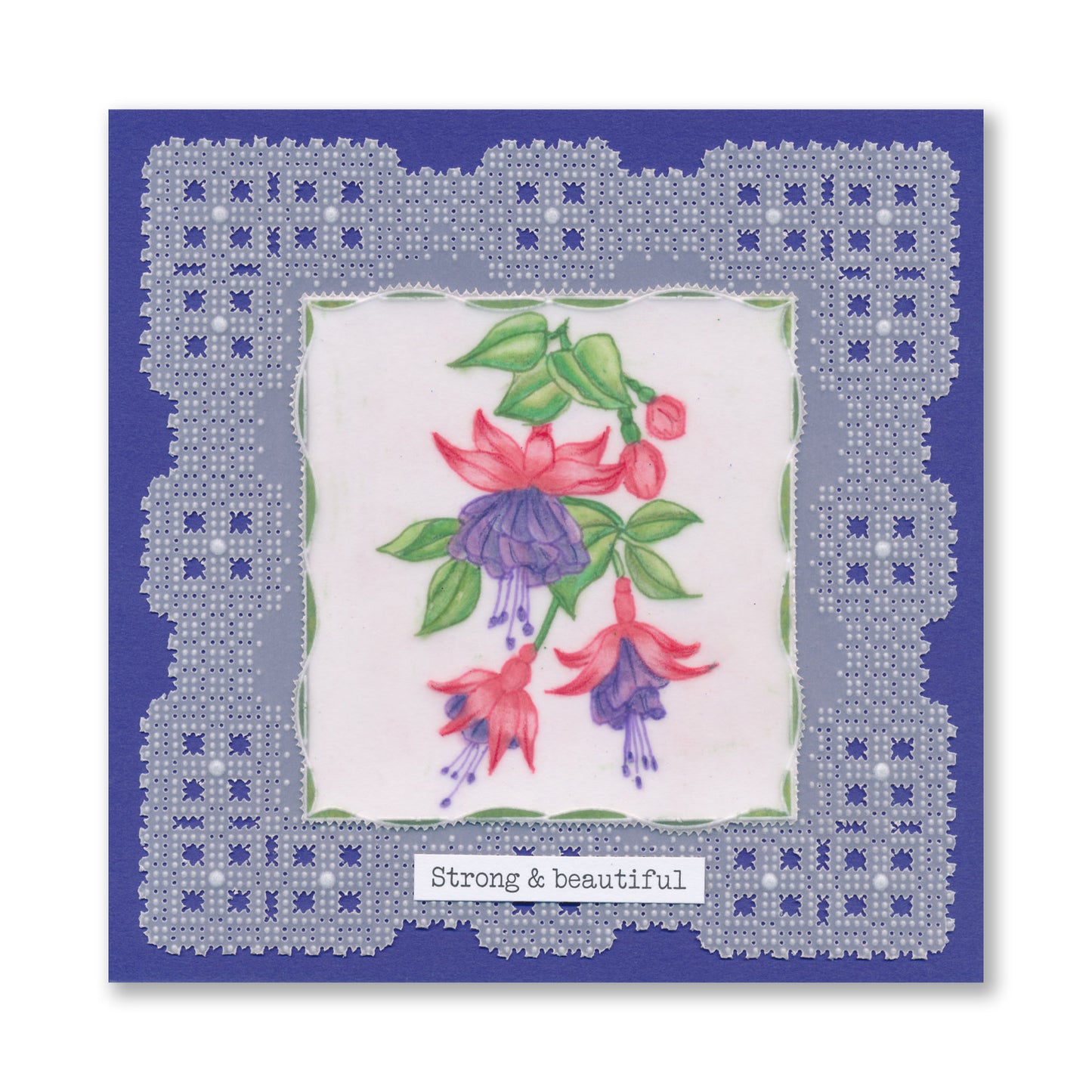 Linda's Floral - Set 1 A6 & Spacer Groovi Plate Collection