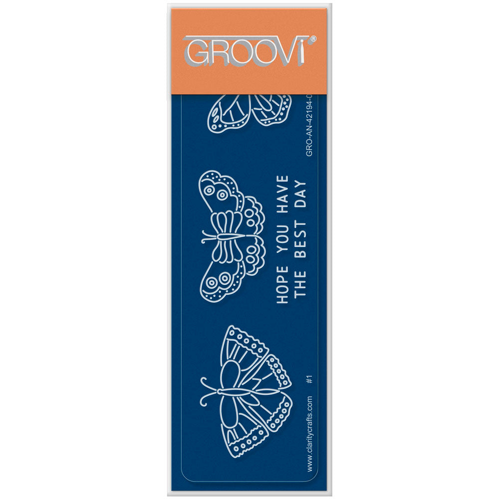 Japanese Butterfly Groovi Spacer Plate