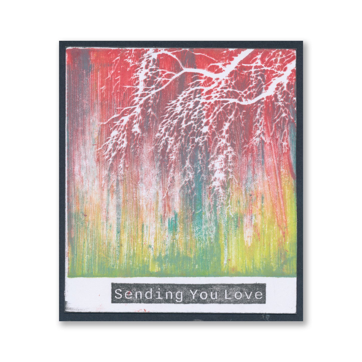 Square Tree Aperture - Sending You Love A6 Stamp Set