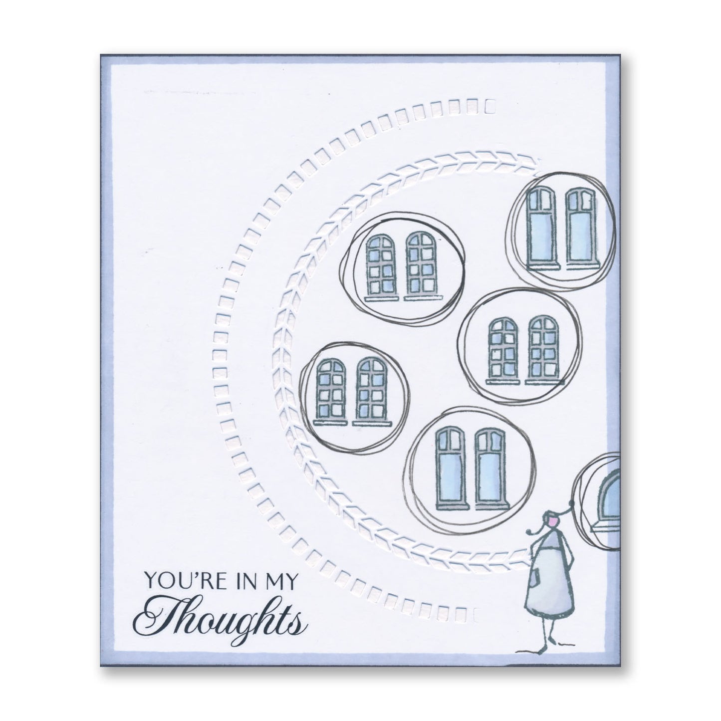 Clarity Street Build a House A5 Stamp & Mask Set