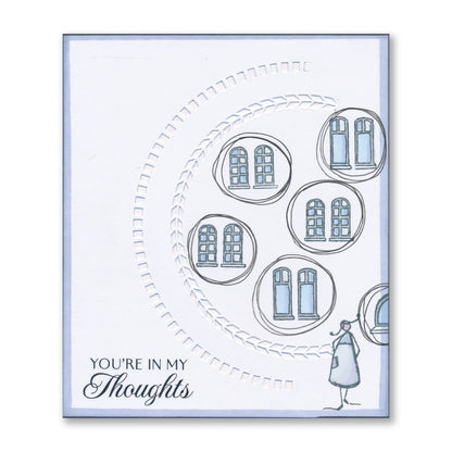 Clarity Street Build a House A5 Stamp & Mask Set