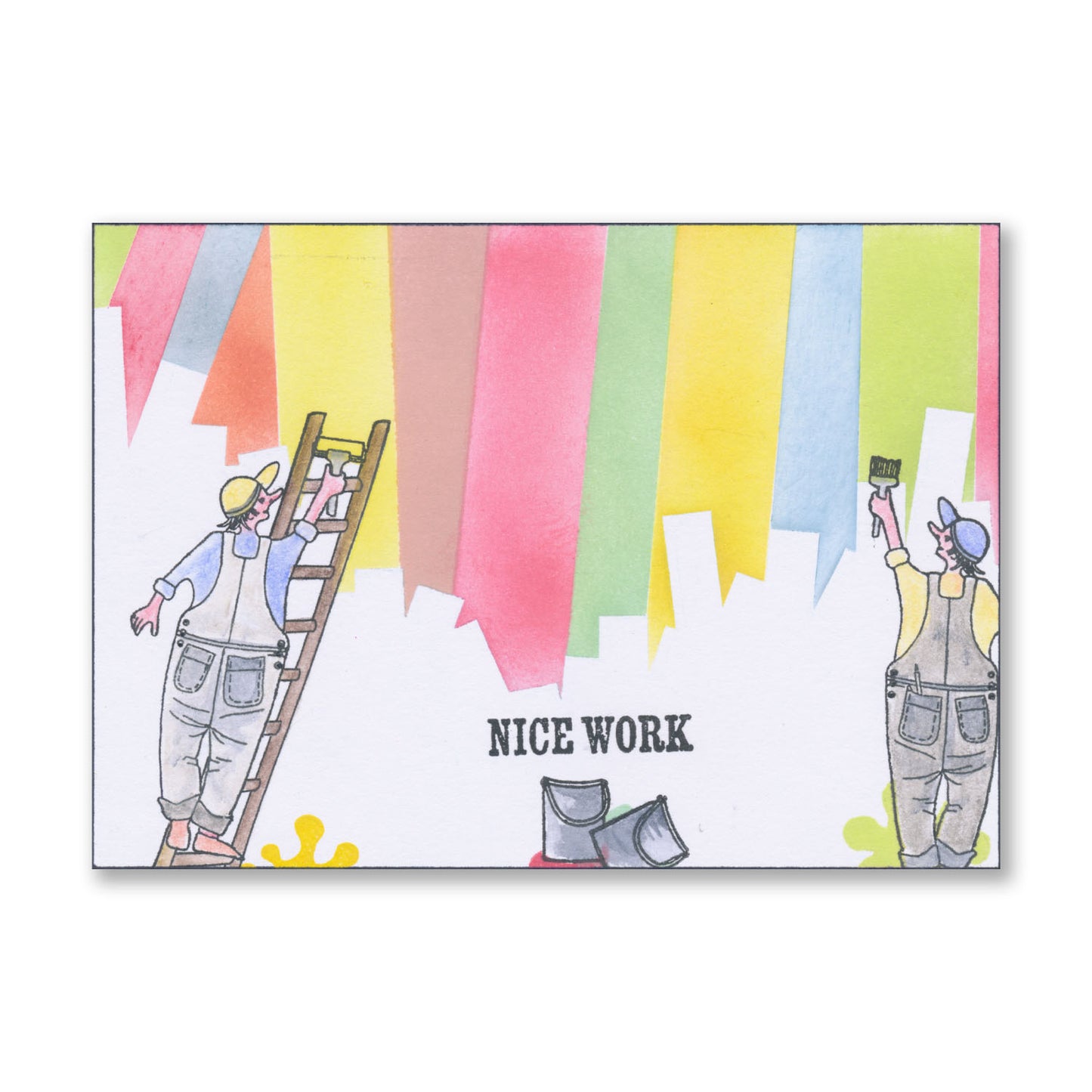 Barbara's Mr. Painter A5 Stamp & Mask Set